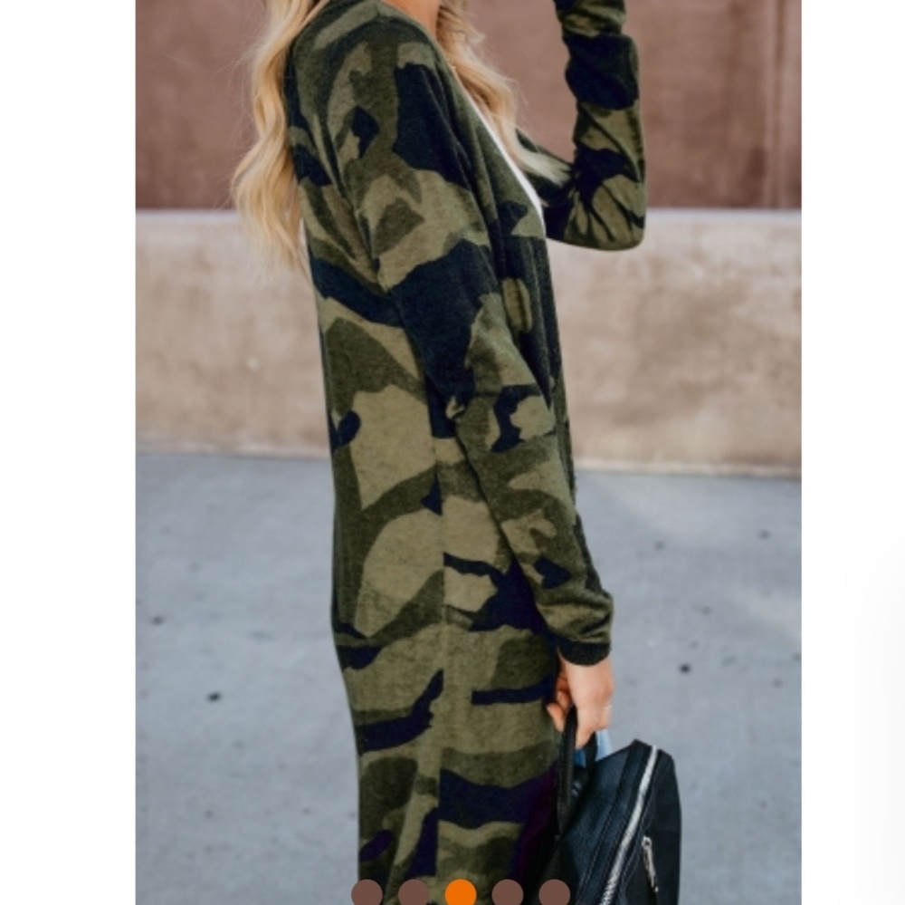 Adorable Camouflage Duster - Picture 3 of 5
